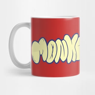 Monkey - Bot Text Logo Mug